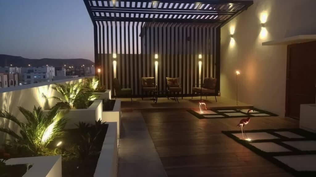 تصميم وتركيب مظلات حدائق وسواتر وبرجولات - أبشر لتنسيق الحدائق في السعودية