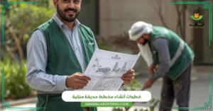 خطوات إنشاء مخطط حديقة منزلية